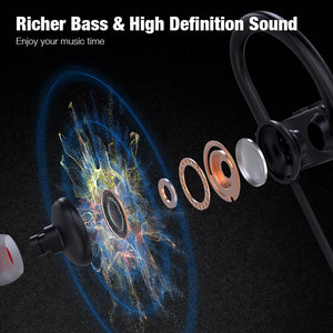 Boean Bluetooth Headphones U8- Black