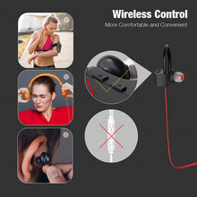 Load image into Gallery viewer, Boean Bluetooth Headphones U8- Red
